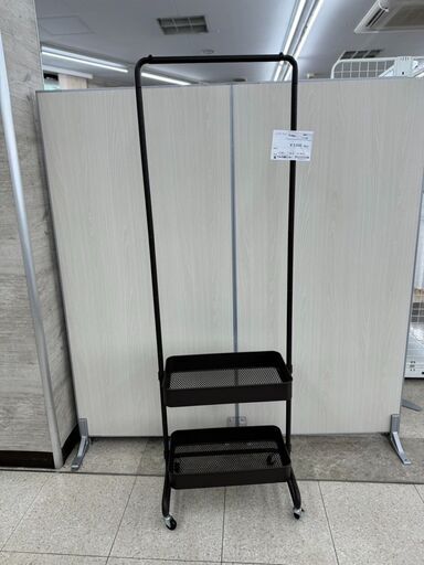 ★ジモティ割あり★  ハンガーラック ブラウン H188×D31×W59 クリーニング済み TJ8180