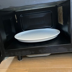 【説明書なし・丸皿傷あり】シャープ オーブンレンジ (ホワイト) [RE-S5C-W]　の画像