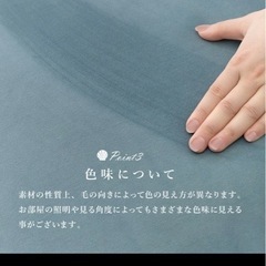 
現地受取　ソファ　水色の画像