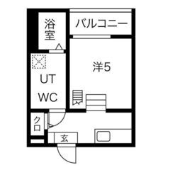 新守山駅４分！1K！初期費用６万円！ラクーチェ203⭐️R-LaBは仲介手数料ゼロ円⭐️ - 名古屋市