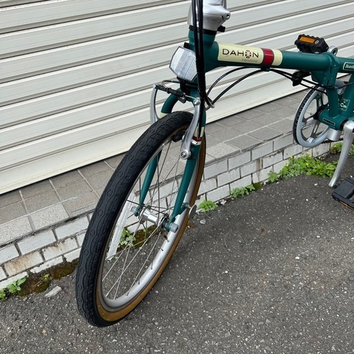 DAHON ダホン 折りたたみ自転車 20インチ 7段階変速 グリーン