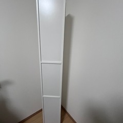 【受け渡し決定】ミラー付き収納ラックの画像