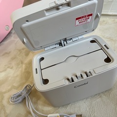 ほぼ未使用　最新型おしり拭きウォーマーの画像