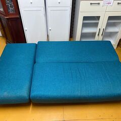 ソファベッド　オットマン付きの画像
