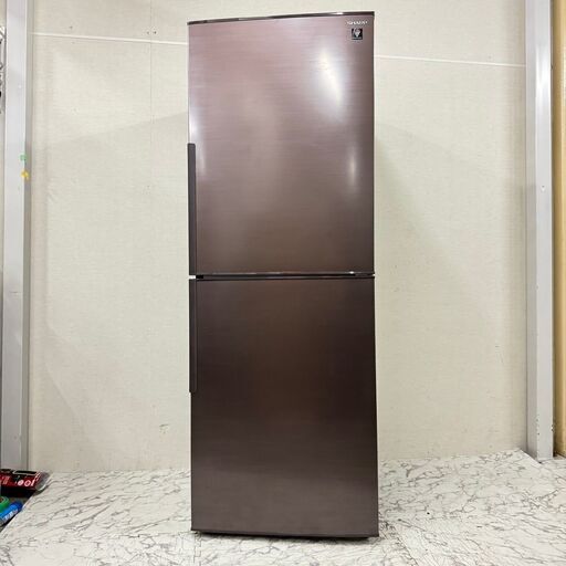 19415  SHARP 大容量2D冷蔵庫 2021年製 280L ◆大阪市内・東大阪市他 6,000円以上ご購入で無料配達いたします！◆ ※京都・高槻・枚方方面◆神戸・西宮・尼崎方面◆生駒方面、大阪南部方面　それぞれ条件付き無料配送あり！