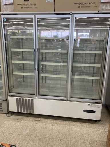 ホシザキ　リーチイン冷蔵ショーケース　業務用3ドア冷蔵庫　USR-180XT3-1　※2400010186349