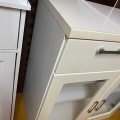 ホワイト　サイドボード　の画像