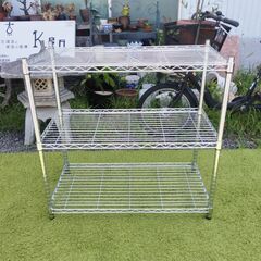 スチールラック メタルラック 3段 収納棚　/MJ-0921 1F