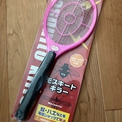 蚊、ハエ電圧撃退器  モスキートキラーラケット型