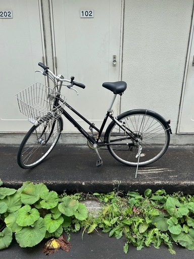 ブリヂストン BRIDGESTONE シティサイクル ビレッタ ユーティリティ 点灯虫 27型 外装6段変速