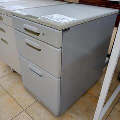 ★ジモティ割あり★  サイドチェスト グレー H40×D60×W61.5 クリーニング済み OJ5423の画像