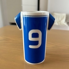 コップ 花瓶 サッカー ユニフォーム JFAグッズ サムライブルー