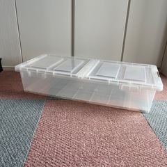 ベッド下向け 収納ケース USEDの画像