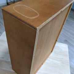 家具 和風 引き出し棚 ３段棚 レトロ アンティーク 中古の画像