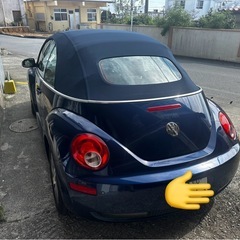 購入者決まりました❗️たくさんの問い合わせありがとうございました❗️フォルクスワーゲン　ニュービートル　オープンカー❗️の画像