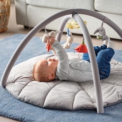 IKEA ベビージム　マルチカラー　美品の画像