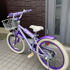 女の子向け　18インチ自転車