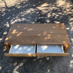 引出し付きローテーブルの画像