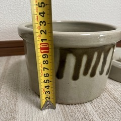 漬物容器 陶器の画像