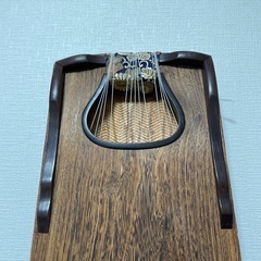 最高級 お琴 くり甲 浩延刀 銘 和楽器 弦楽器 綾杉彫り 雅楽の画像