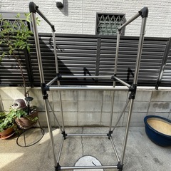 タイヤラック　縦置き用　屋外仕様
の画像