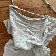 美品◎夏用ガーゼ授乳ケープ