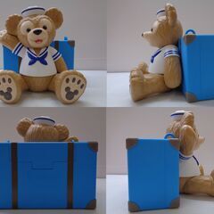 ★Duffy　ダッフィー ポップコーンバケット　ディズニーベア　東京ディズニーシー　TDS　バケツ　ボックス　ケース　小物入れ　aの画像