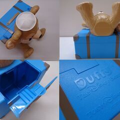 ★Duffy　ダッフィー ポップコーンバケット　ディズニーベア　東京ディズニーシー　TDS　バケツ　ボックス　ケース　小物入れ　aの画像