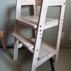 （美品）キッズハイチェアの画像