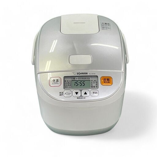 ZOJIRUSHI 象印 一升炊き 炊飯器 マイコン 炊飯ジャー NL-DB18 大容量 10合炊 2019年製