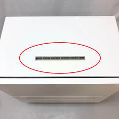 ss6683　パナソニック 食器洗い乾燥機 NP-TA4-W ホワイト ファミリー向け Panasonic 食洗器 据え置き 白 卓上 前開き 5人分 食器洗い機 乾燥機 高温除菌 食器洗い乾燥機 中古の画像