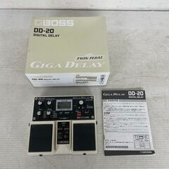 【BOSS】GIGA DELAY DD-20 デジタル ディレイ ツインペダル オーディオ機器 Y0198