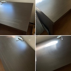 机 パソコンデスク 学習机　ニトリ デスクセット トリプロ 119の画像