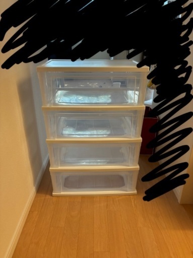 収納ケース4段
