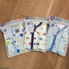 ベビー肌着　ロンパース　70  