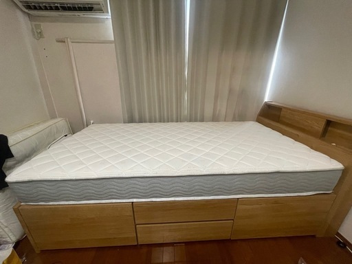 シングルベッド&マットレスセット