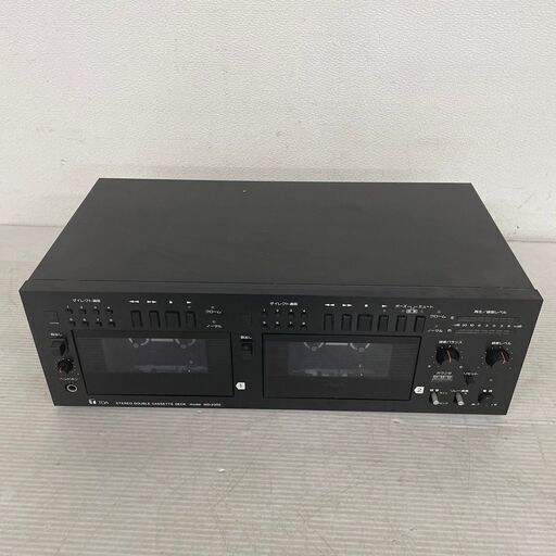 カセットデッキ MD-2300 100V ステレオカセットデッキ Y0199 TOA】カセットデッキ MD-2300 100V ステレオカセットデッキ