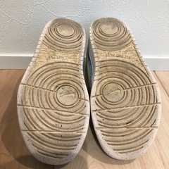 NIKE ナイキ キッズ スニーカー 18cm 水色 男女兼用の画像