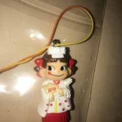 ペコちゃんお守りストラップの画像
