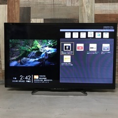即日受渡❣️SHARP AQUOS60型3DクアトロンTV YouTube🆗43000円