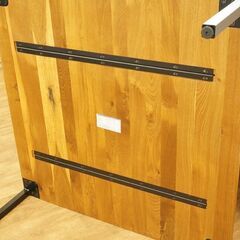 (Y)北大前! 札幌 引取 関家具 CRASH GATE クラッシュゲート CT SINK シンク コーヒーテーブル W100×D100×H38cm 天然木 ローテーブル センターテーブル 2052978の画像