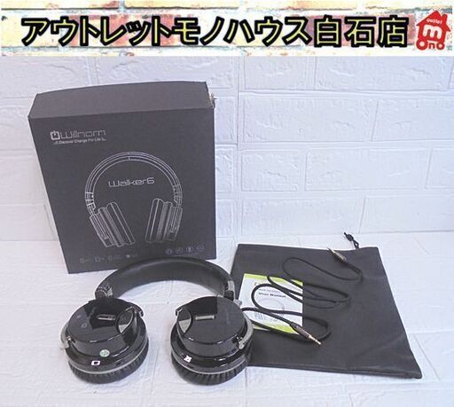 Willnorn Walker6 Bluetooth ヘッドセット ワイヤレス ノイズキャンセリング ヘッドホン ヘッドフォン 札幌市 白石店