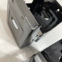 ソーホースブラケット　2×4 黒　2個　DIYの画像