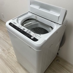 美品】洗濯機 5kg Panasonic 2019年製 説明書等付属品あり NA-