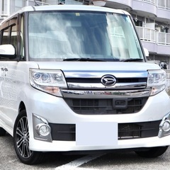 H25 タントカスタムX SA/車検2年/フルセグTV/Blue...