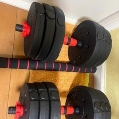 本日限定価格　ベンチプレス　ダンベル10キロ✖️2の画像