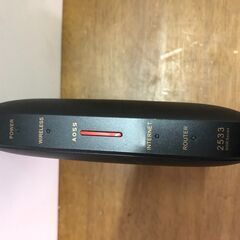 BUFFALO 無線LANルーター WSR-2533DHP2 通電のみ確認済み 現状販売 元箱付き 48174-0-2の画像