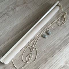 ニトリ　麻入りロールスクリーン　レプス　ロールカーテン　60cm×180cmの画像