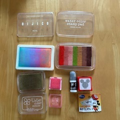 スタンプ台セットの画像