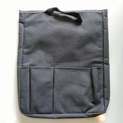 バッグインバッグ　黒　縦型
